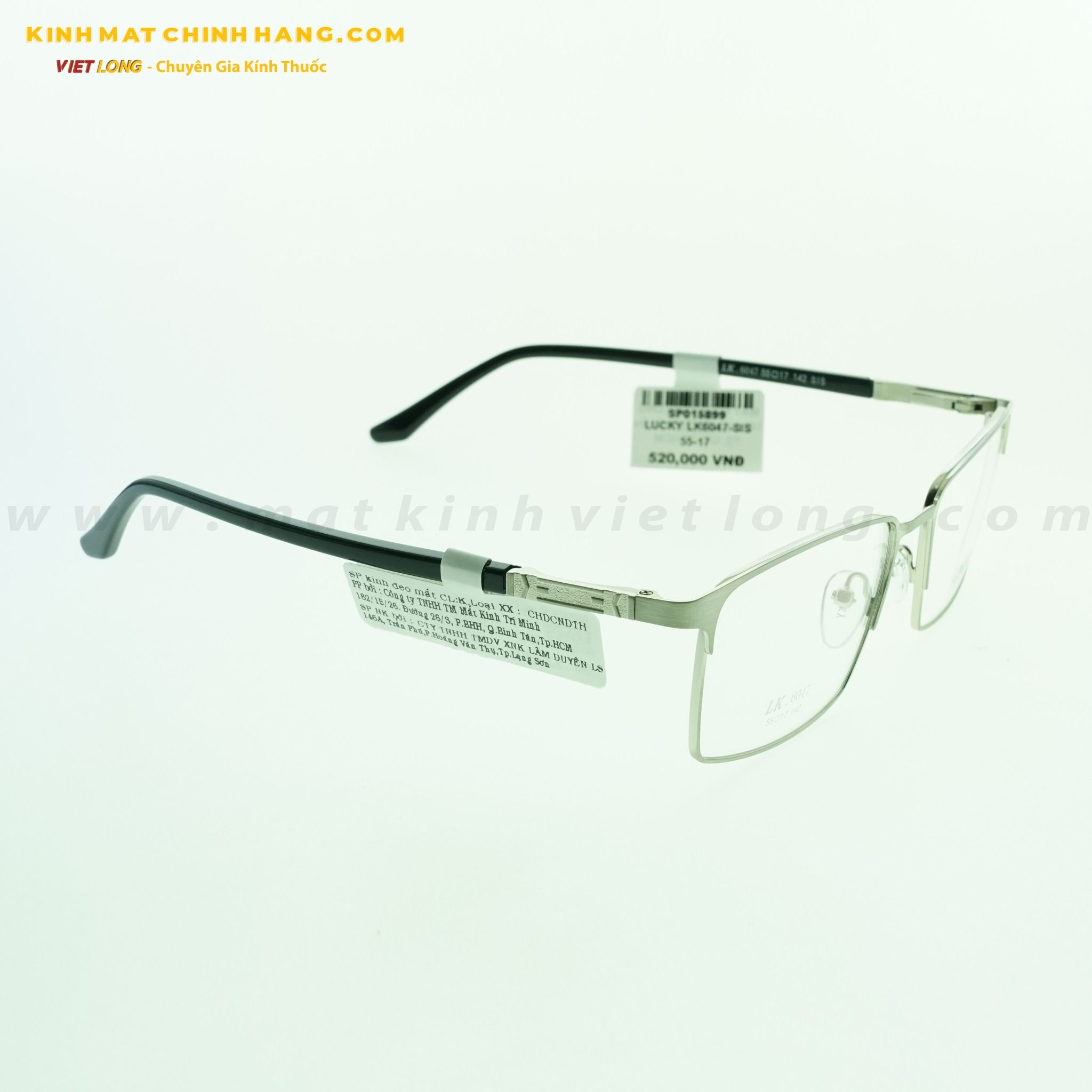 GỌNG KÍNH LUCKY LK6047-SIS 55-17