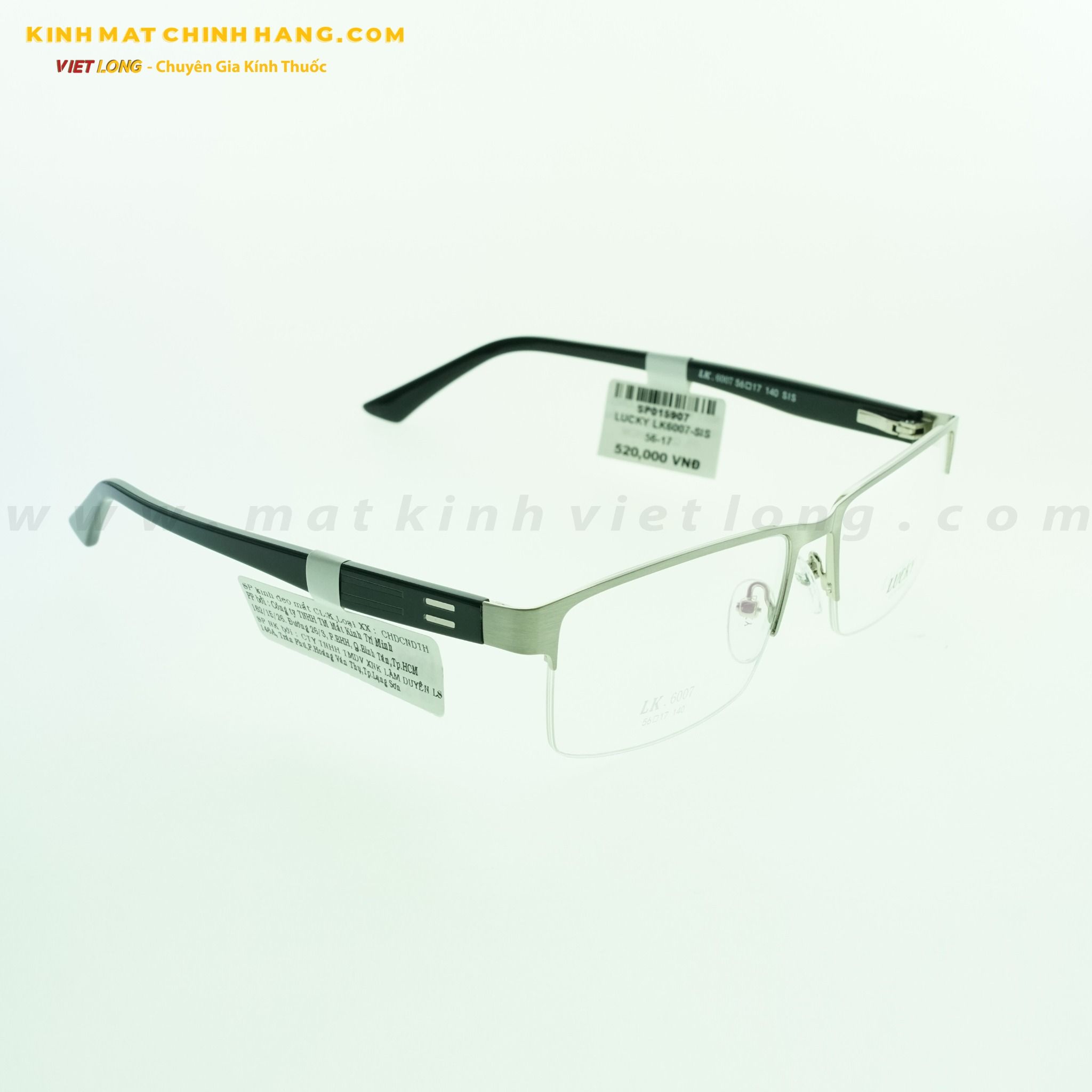 GỌNG KÍNH LUCKY LK6007-SIS 56-17