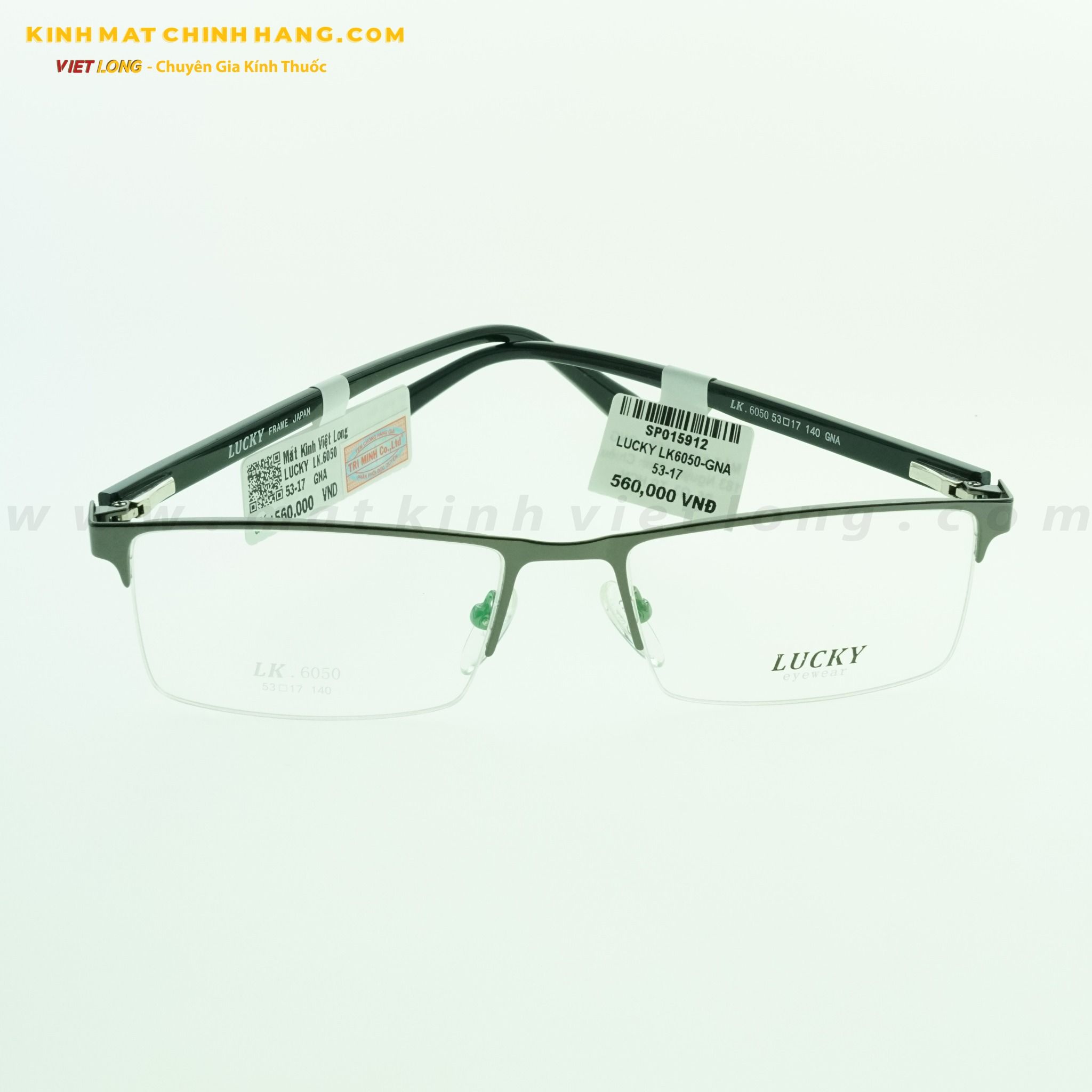 GỌNG KÍNH LUCKY LK6050-GNA 53-17