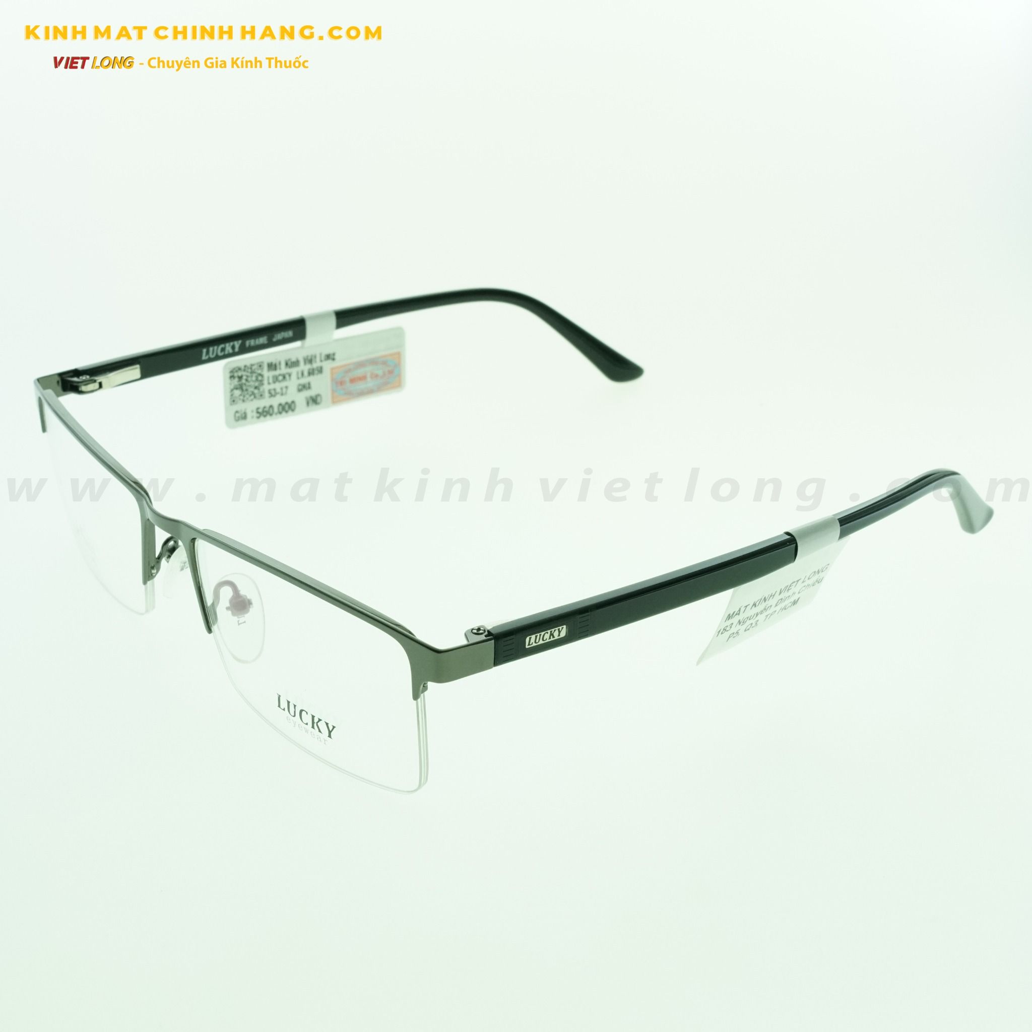 GỌNG KÍNH LUCKY LK6050-GNA 53-17