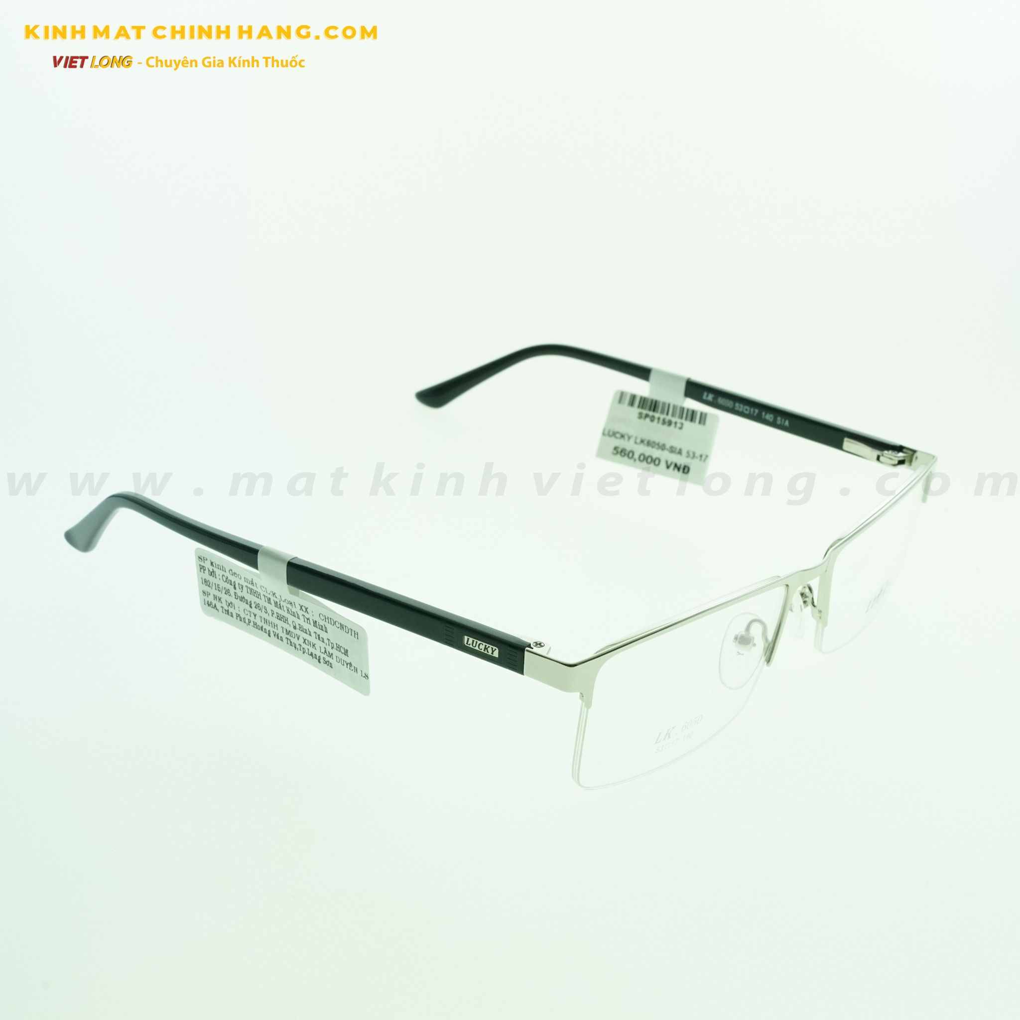 GỌNG KÍNH LUCKY LK6050-SIA 53-17