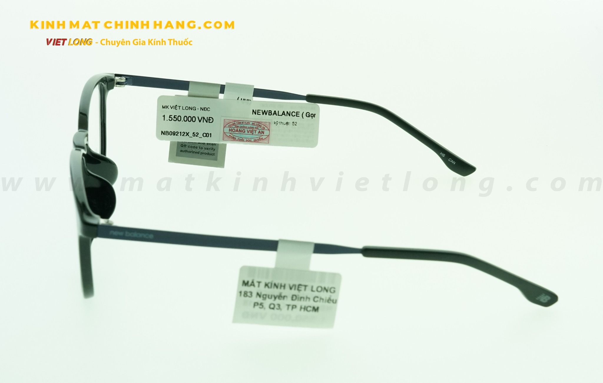 GỌNG KÍNH NEWBALANCE NB09212X-C01 52-18