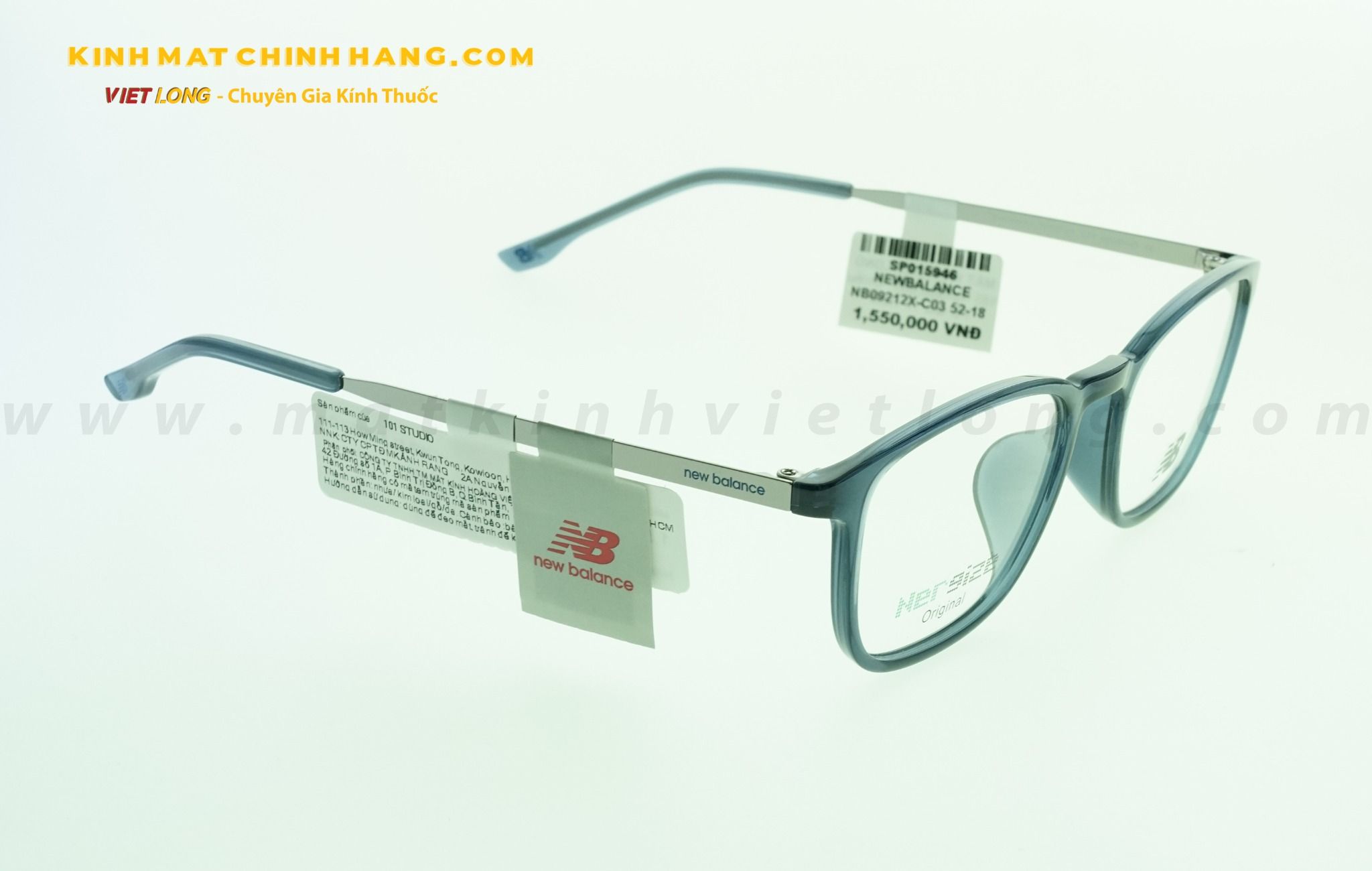 GỌNG KÍNH NEWBALANCE NB09212X-C03 52-18