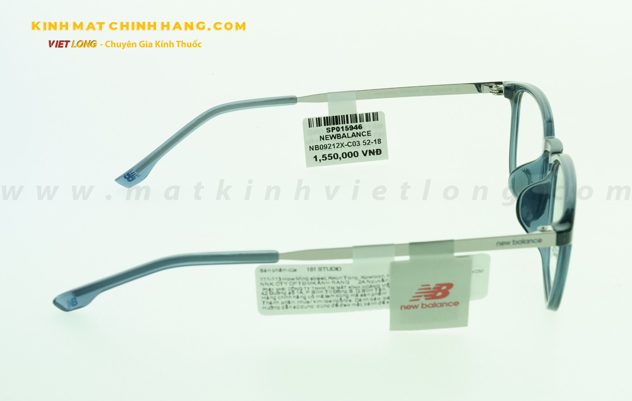 GỌNG KÍNH NEWBALANCE NB09212X-C03 52-18