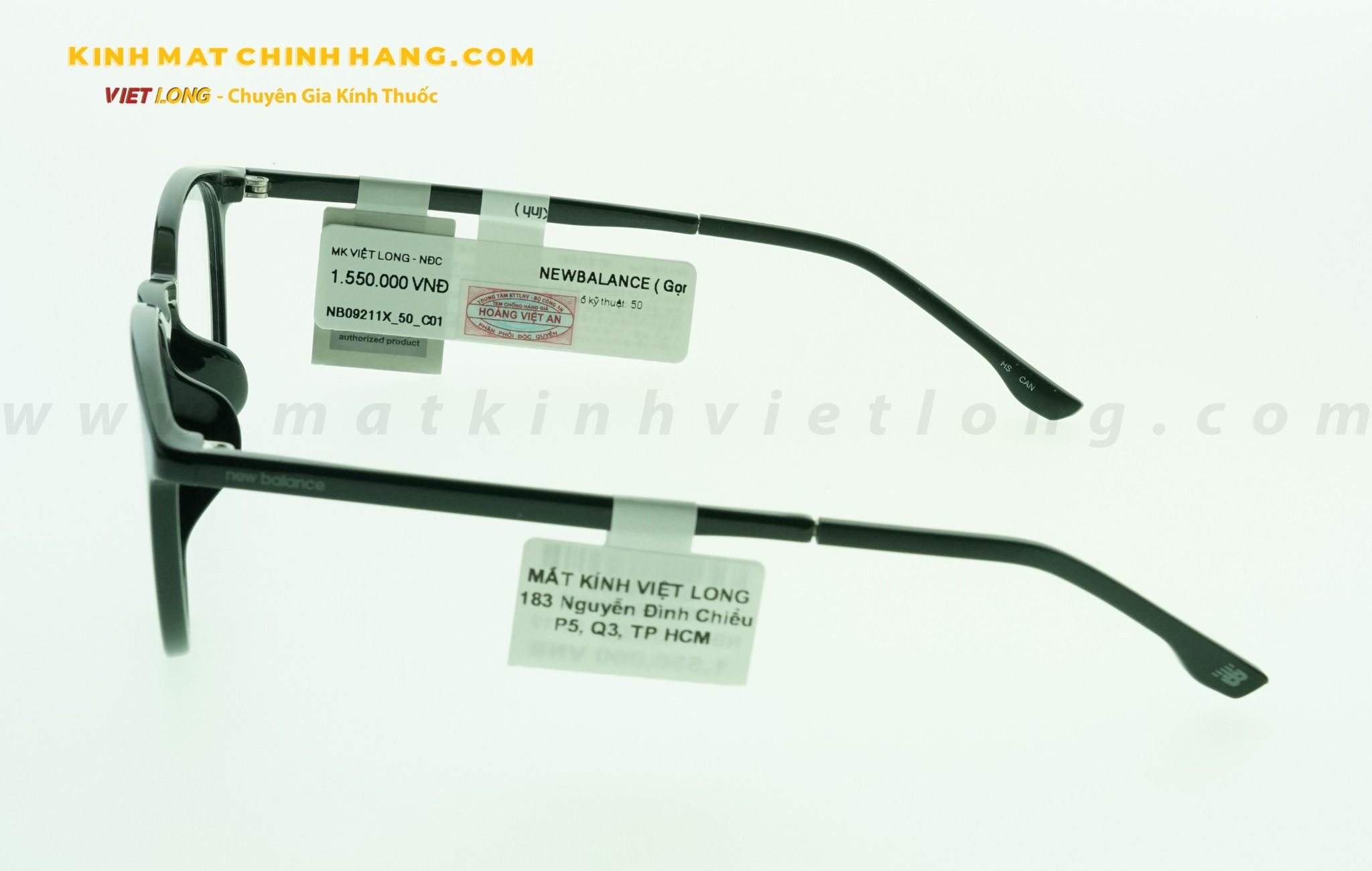 GỌNG KÍNH NEWBALANCE NB09211X-C01 50-19