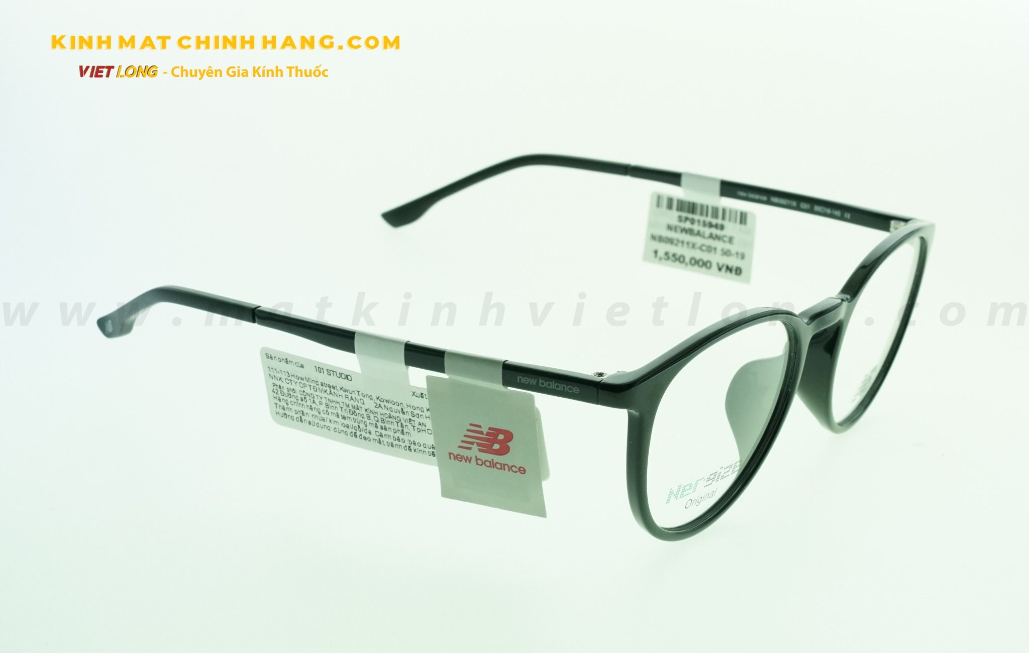 GỌNG KÍNH NEWBALANCE NB09211X-C01 50-19
