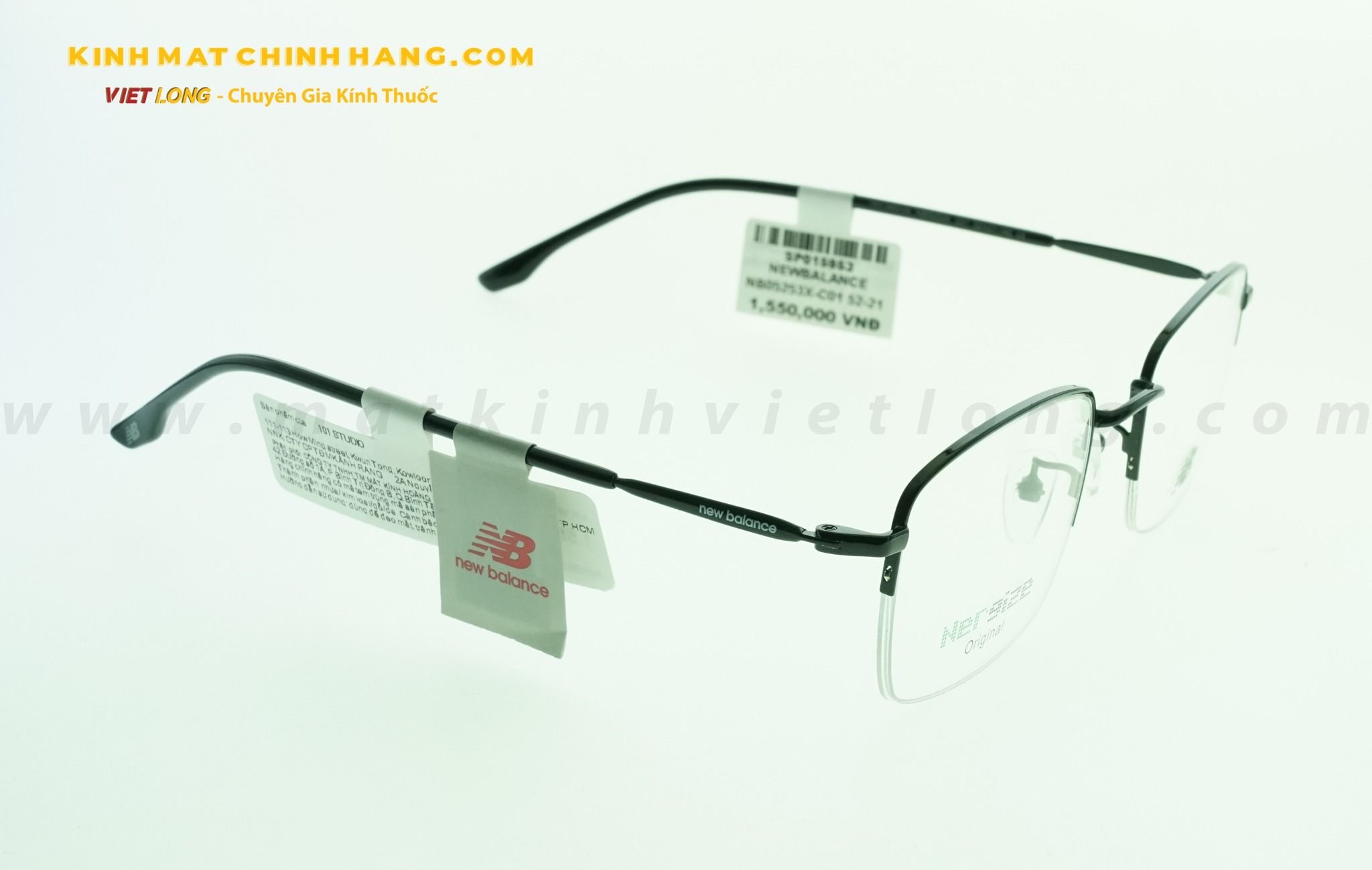 GỌNG KÍNH NEWBALANCE NB05253X-C01 52-21