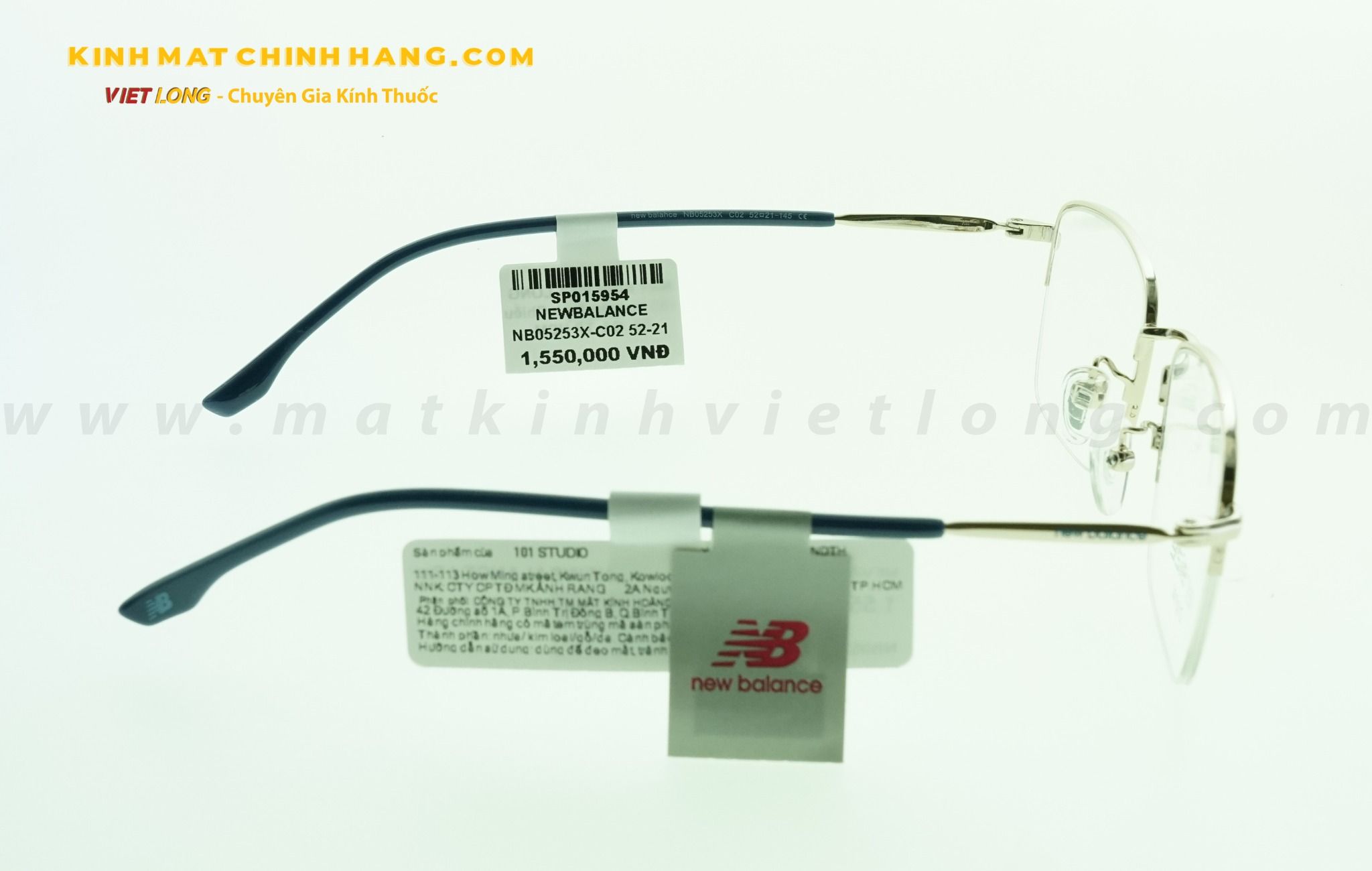 GỌNG KÍNH NEWBALANCE NB05253X-C02 52-21