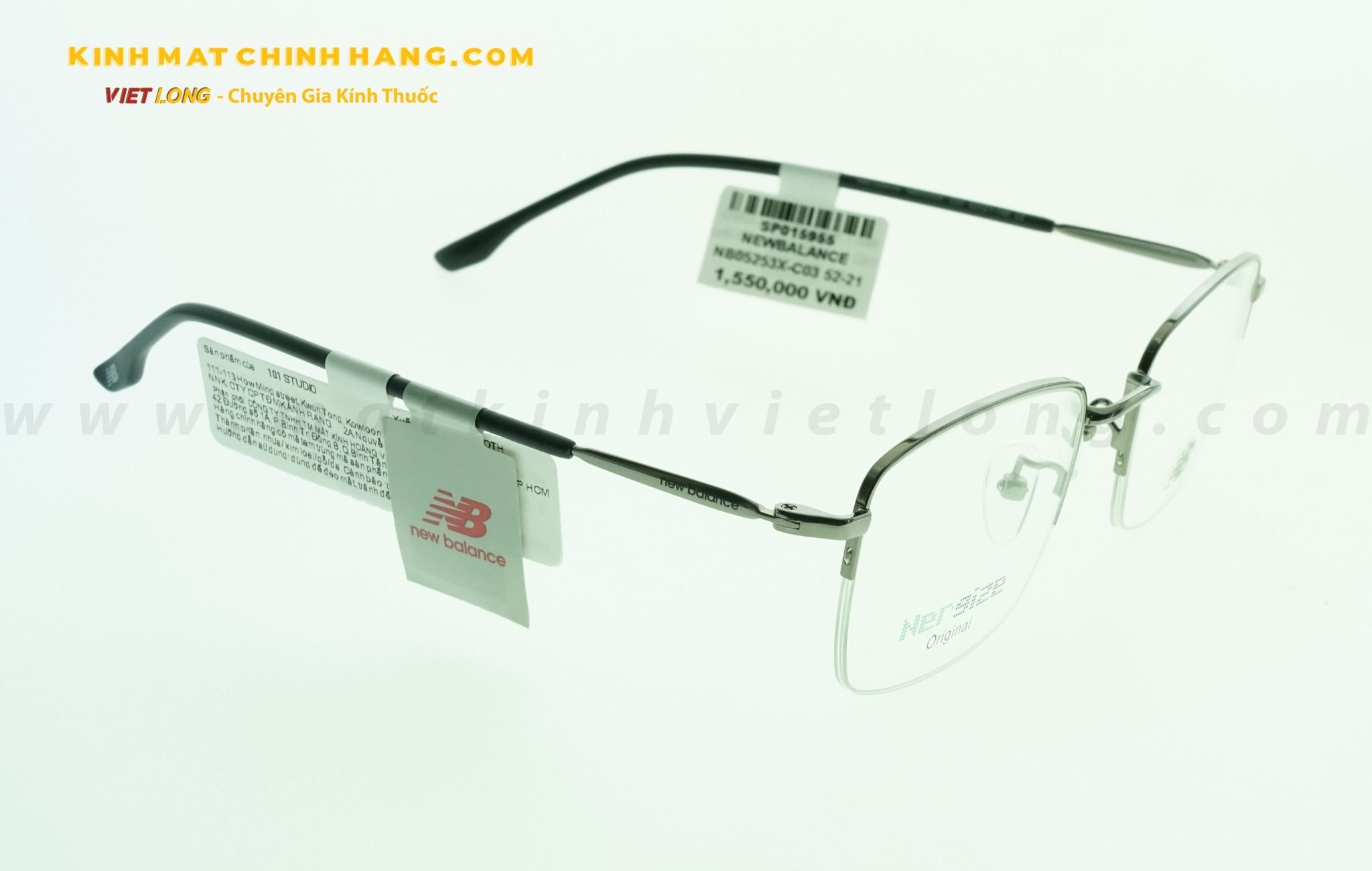 GỌNG KÍNH NEWBALANCE NB05253X-C03 52-21