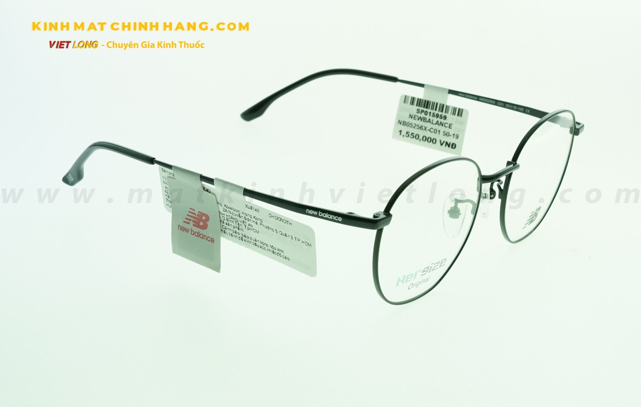 GỌNG KÍNH NEWBALANCE NB05256X-C01 50-19