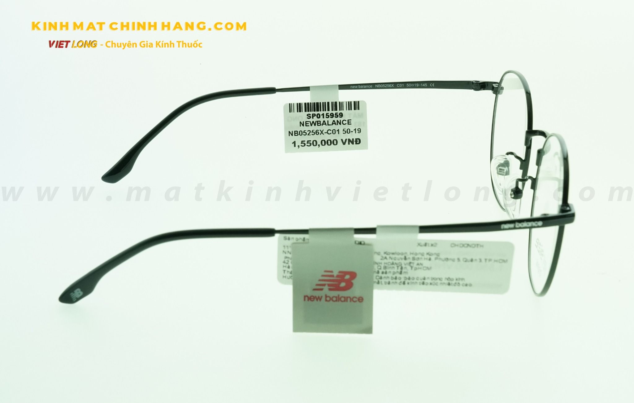 GỌNG KÍNH NEWBALANCE NB05256X-C01 50-19