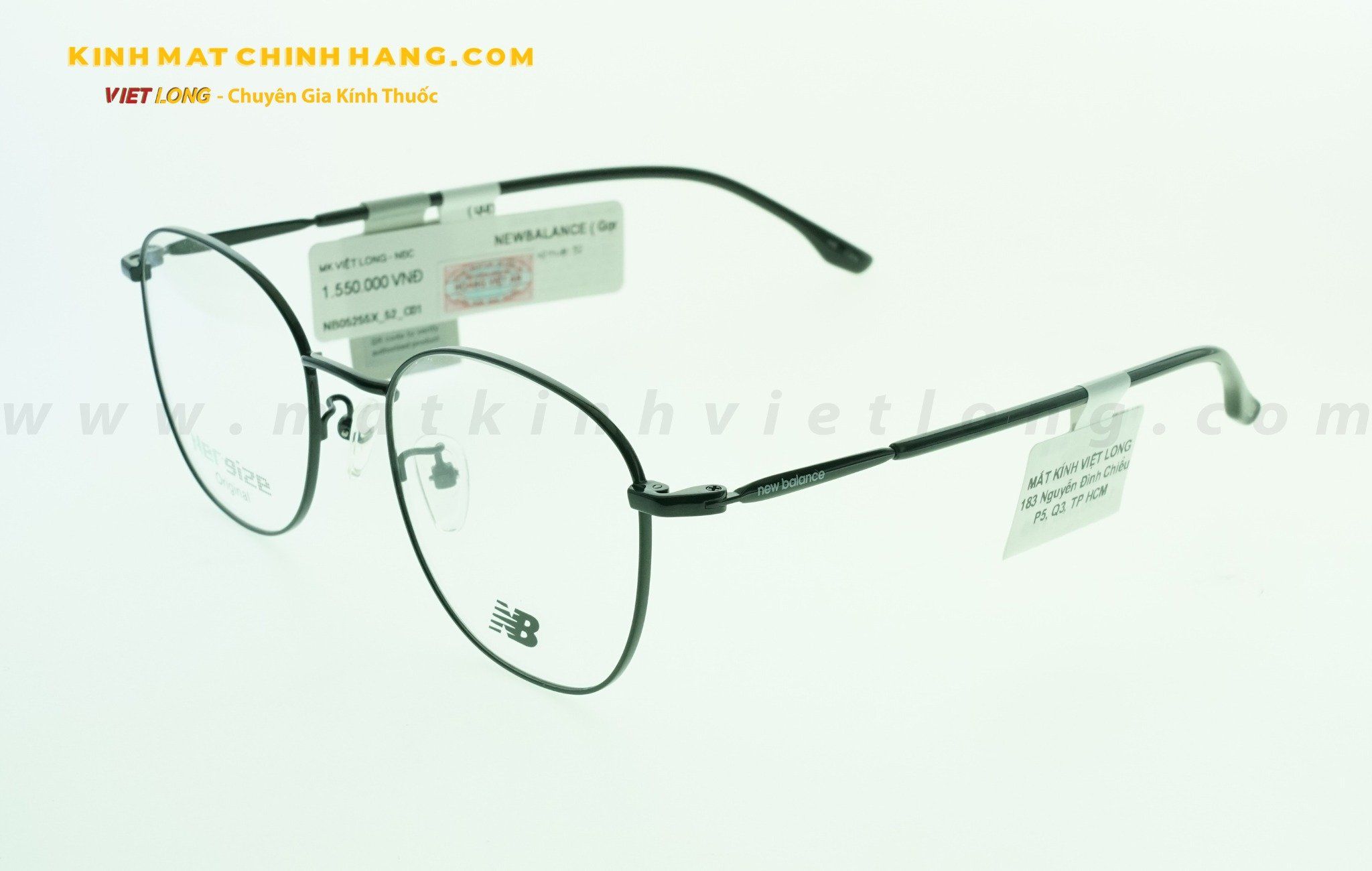 GỌNG KÍNH NEWBALANCE NB05255X-C01 52-19