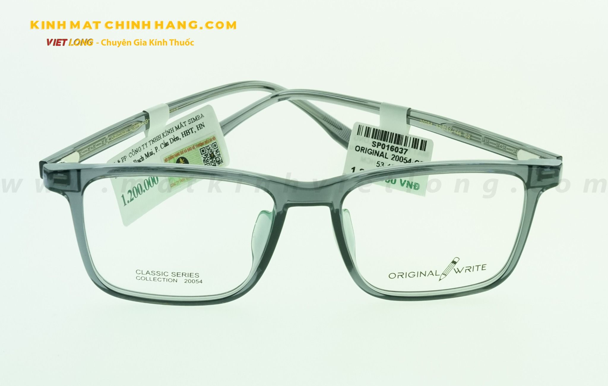 GỌNG KÍNH ORIGINAL 20054-C2 53-17