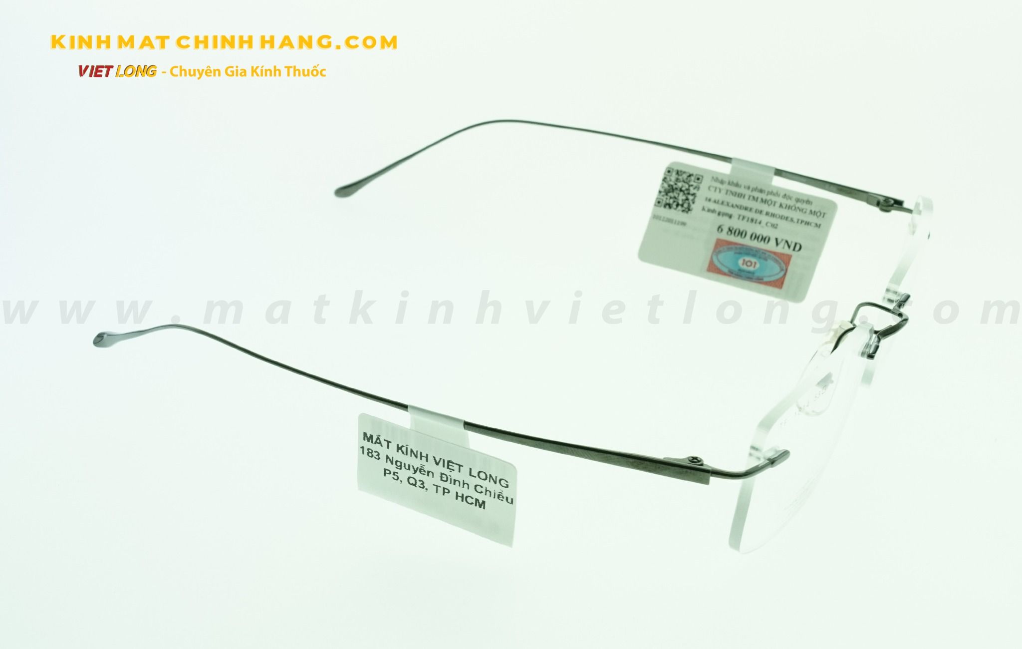 GỌNG KÍNH TITANTEC TF1814-C02 53-17