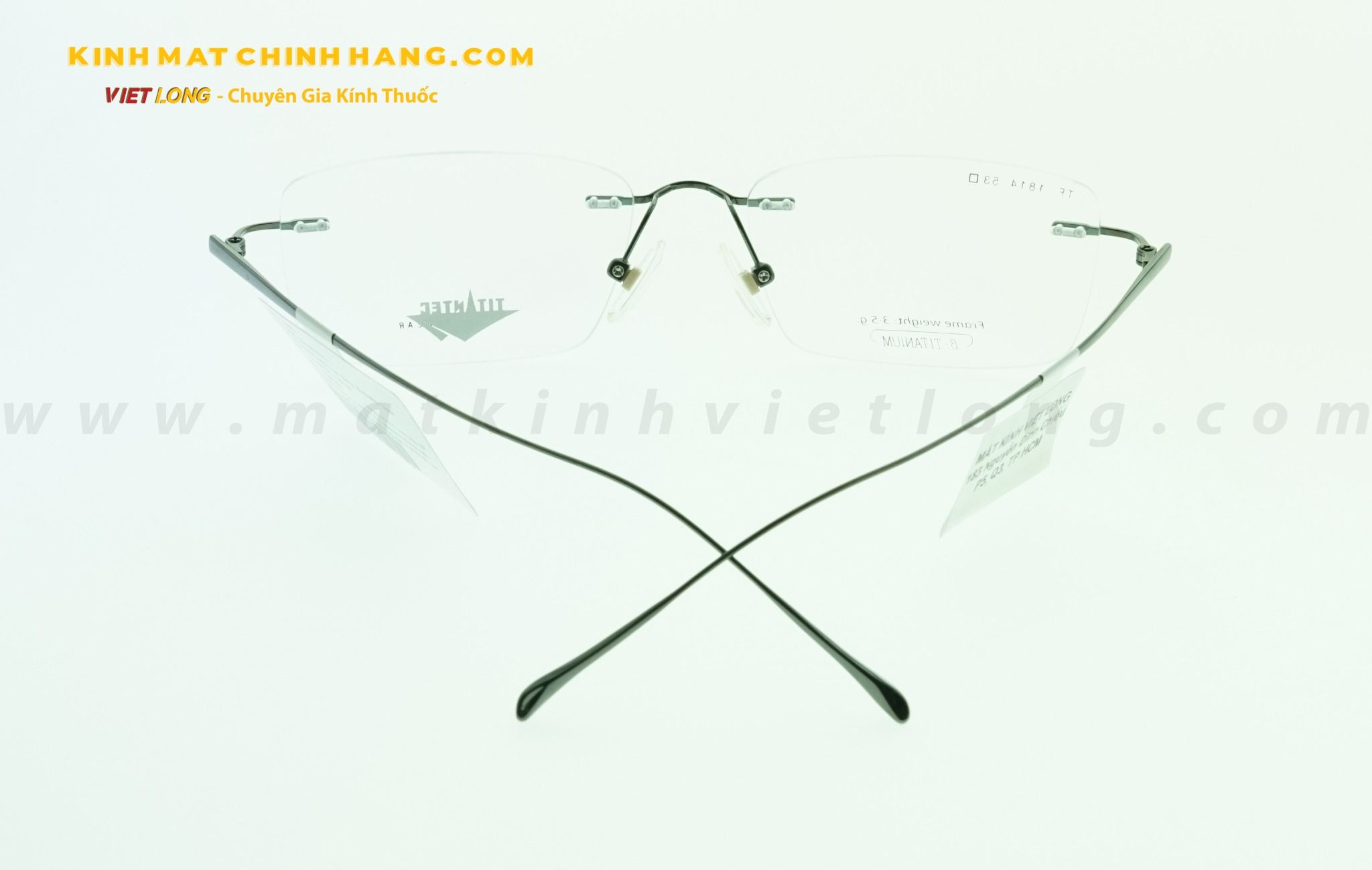GỌNG KÍNH TITANTEC TF1814-C02 53-17