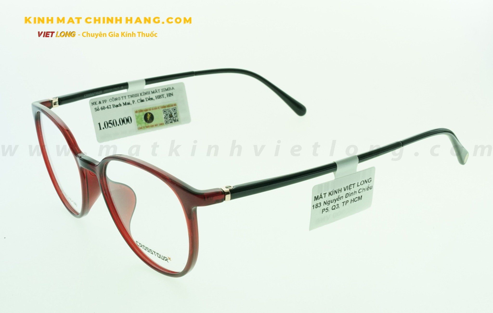 GỌNG KÍNH CROSSTOUR CT8105-C16 50-16
