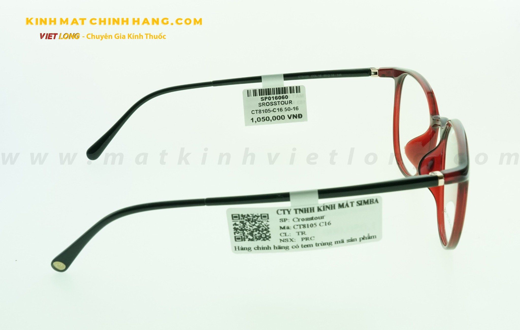 GỌNG KÍNH CROSSTOUR CT8105-C16 50-16