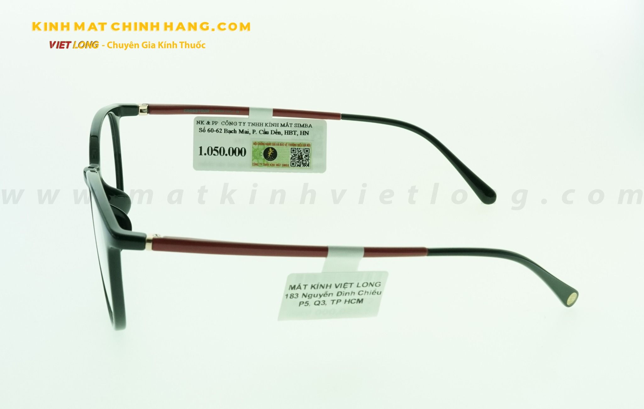 GỌNG KÍNH CROSSTOUR CT8105-C19A 50-16