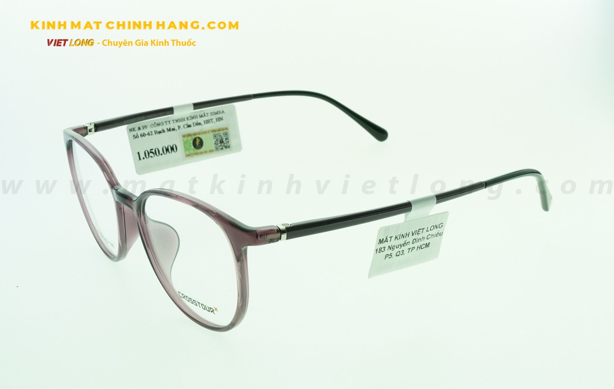 GỌNG KÍNH CROSSTOUR CT8105-C24 50-16