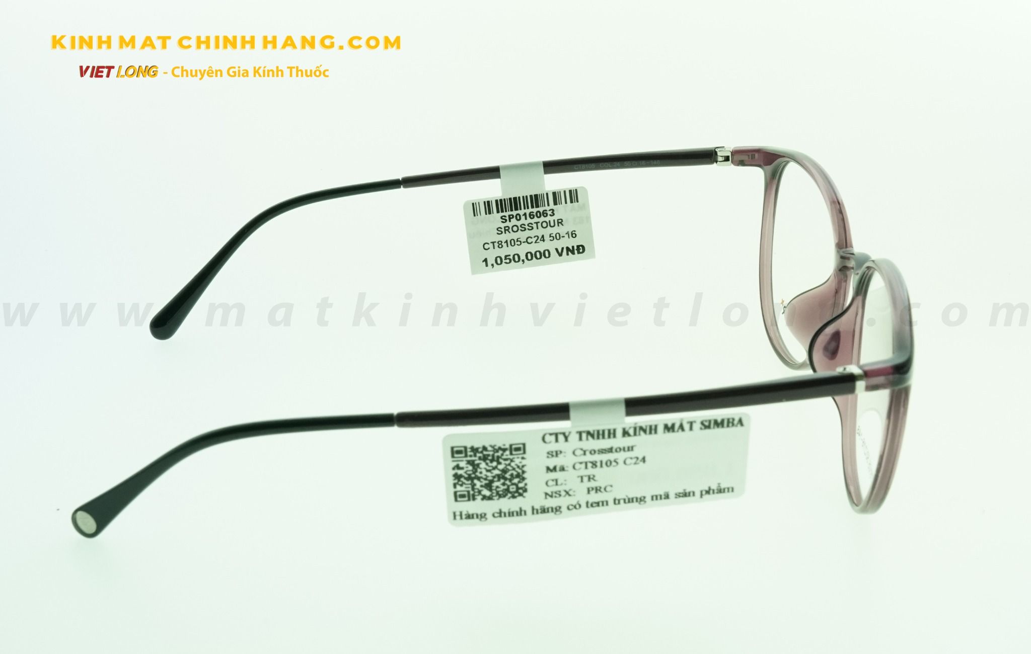 GỌNG KÍNH CROSSTOUR CT8105-C24 50-16