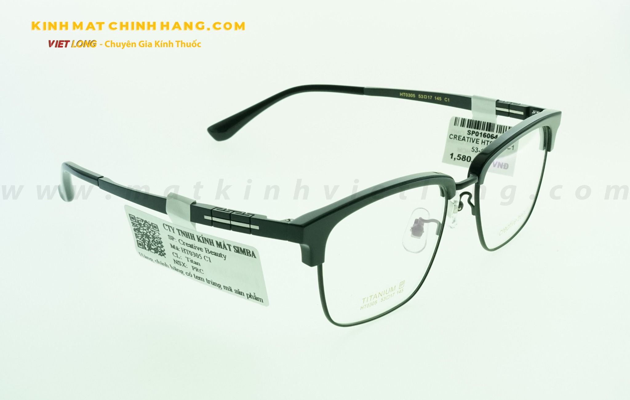 GỌNG KÍNH CREATIVE HT0305-C1 53-17