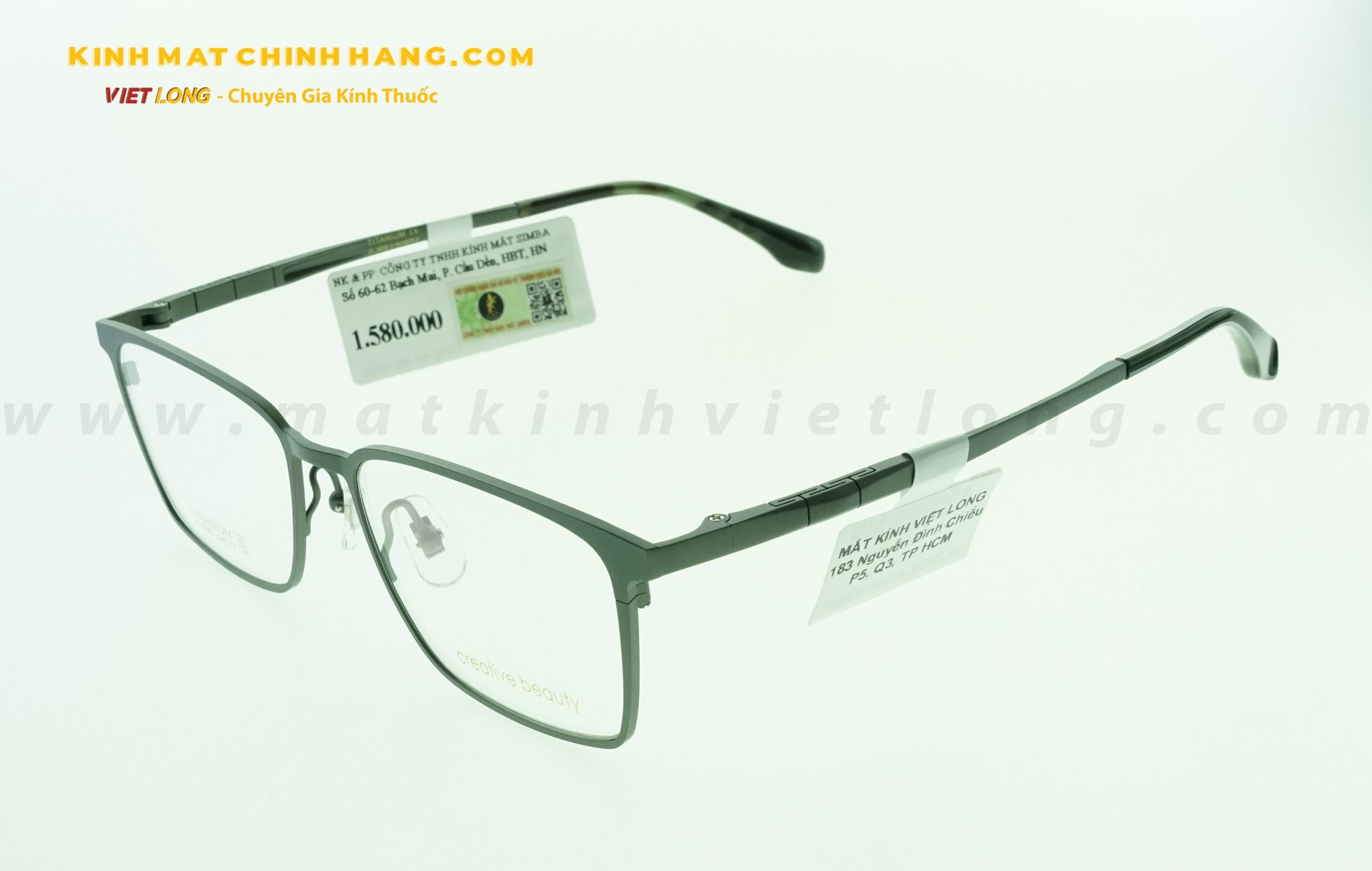 GỌNG KÍNH CREATIVE HT0285-C2 54-17
