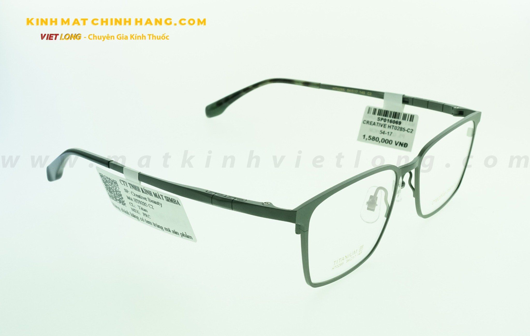 GỌNG KÍNH CREATIVE HT0285-C2 54-17