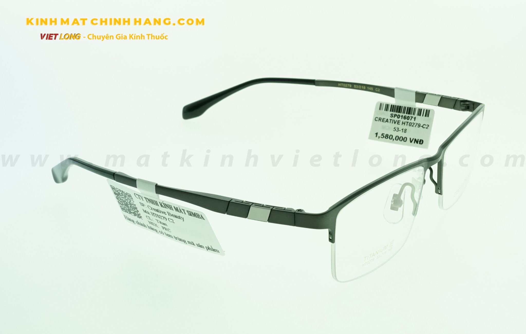 GỌNG KÍNH CREATIVE HT0279-C2 53-18
