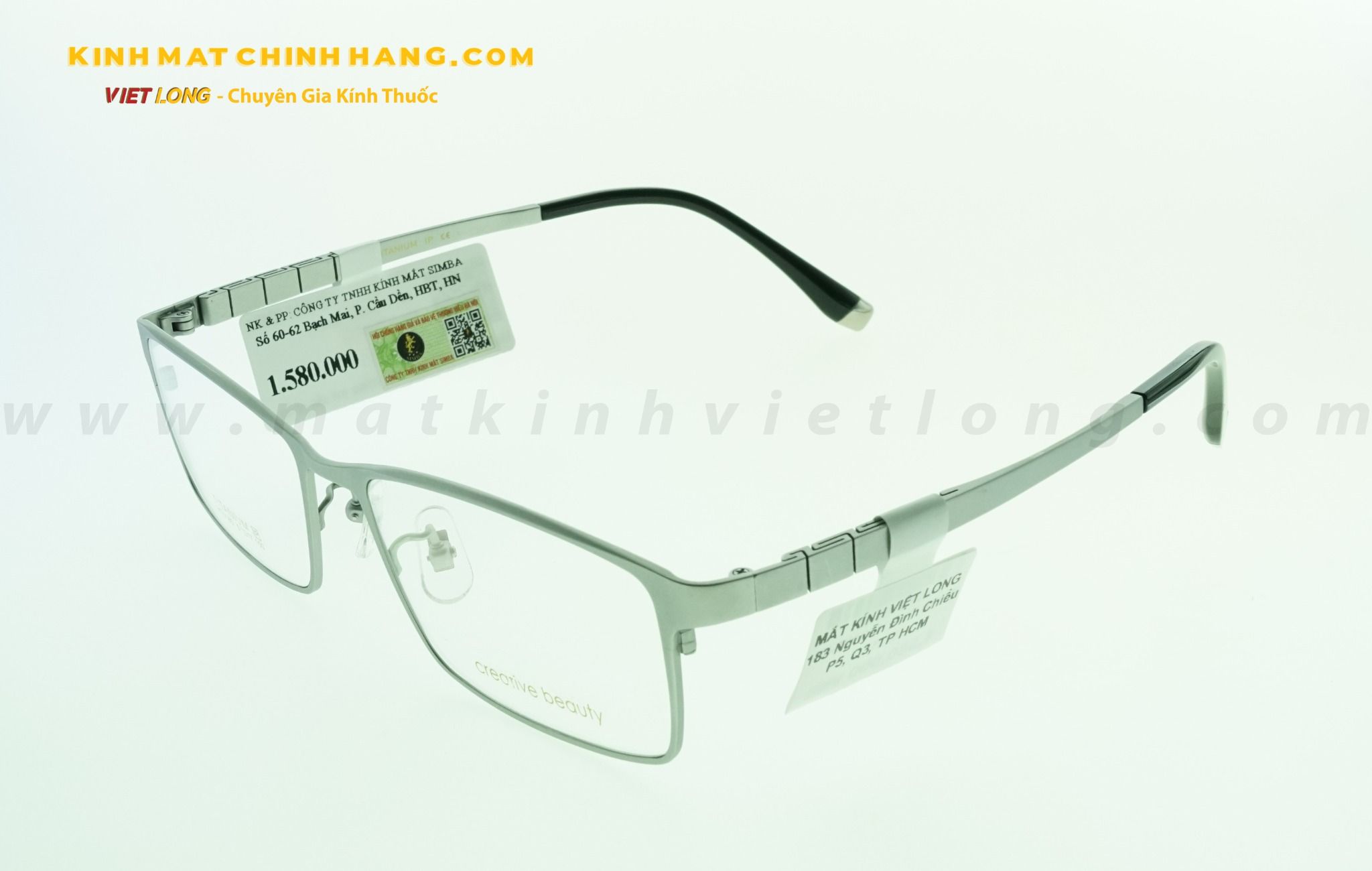  GỌNG KÍNH CREATIVE HT0185-C5 57-17 