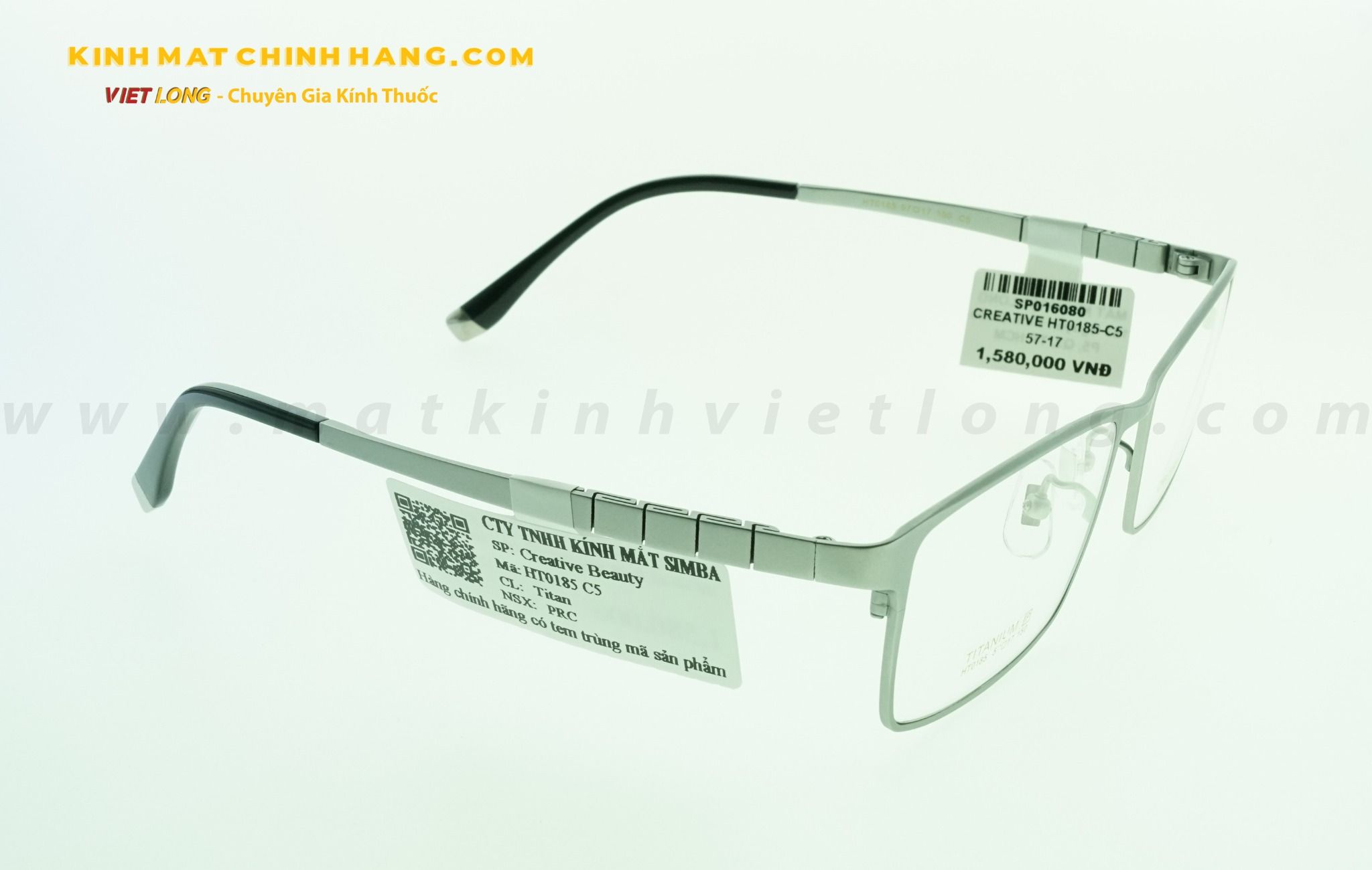 GỌNG KÍNH CREATIVE HT0185-C5 57-17