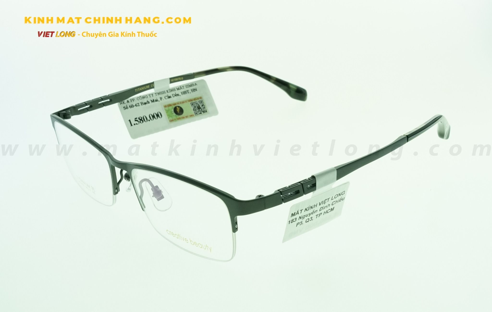 GỌNG KÍNH CREATIVE HT0170-C2 54-17