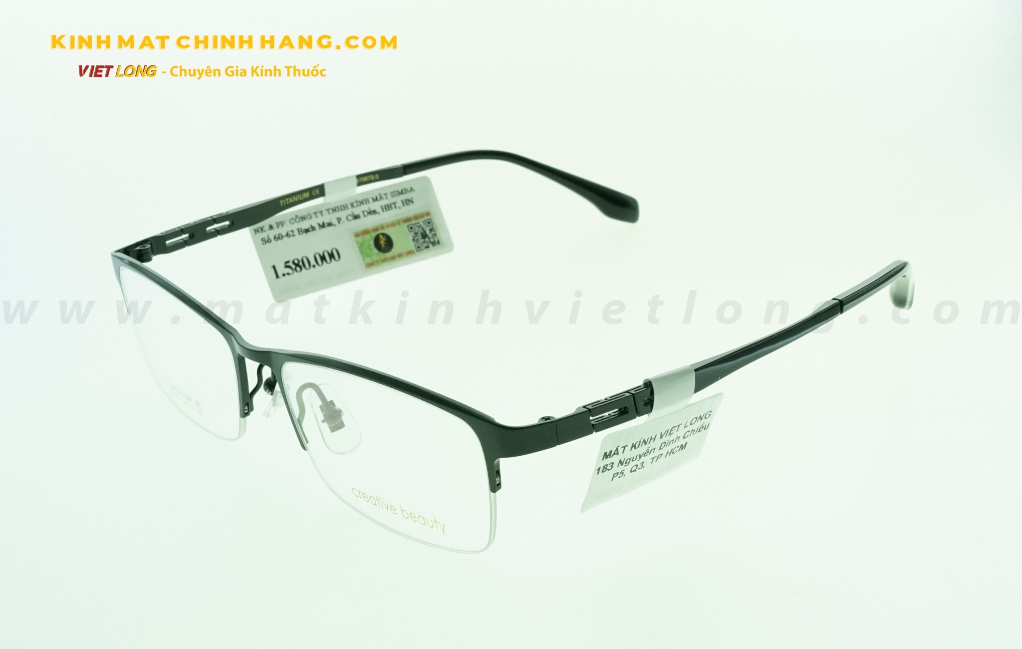 GỌNG KÍNH CREATIVE HT0170-C5 54-17