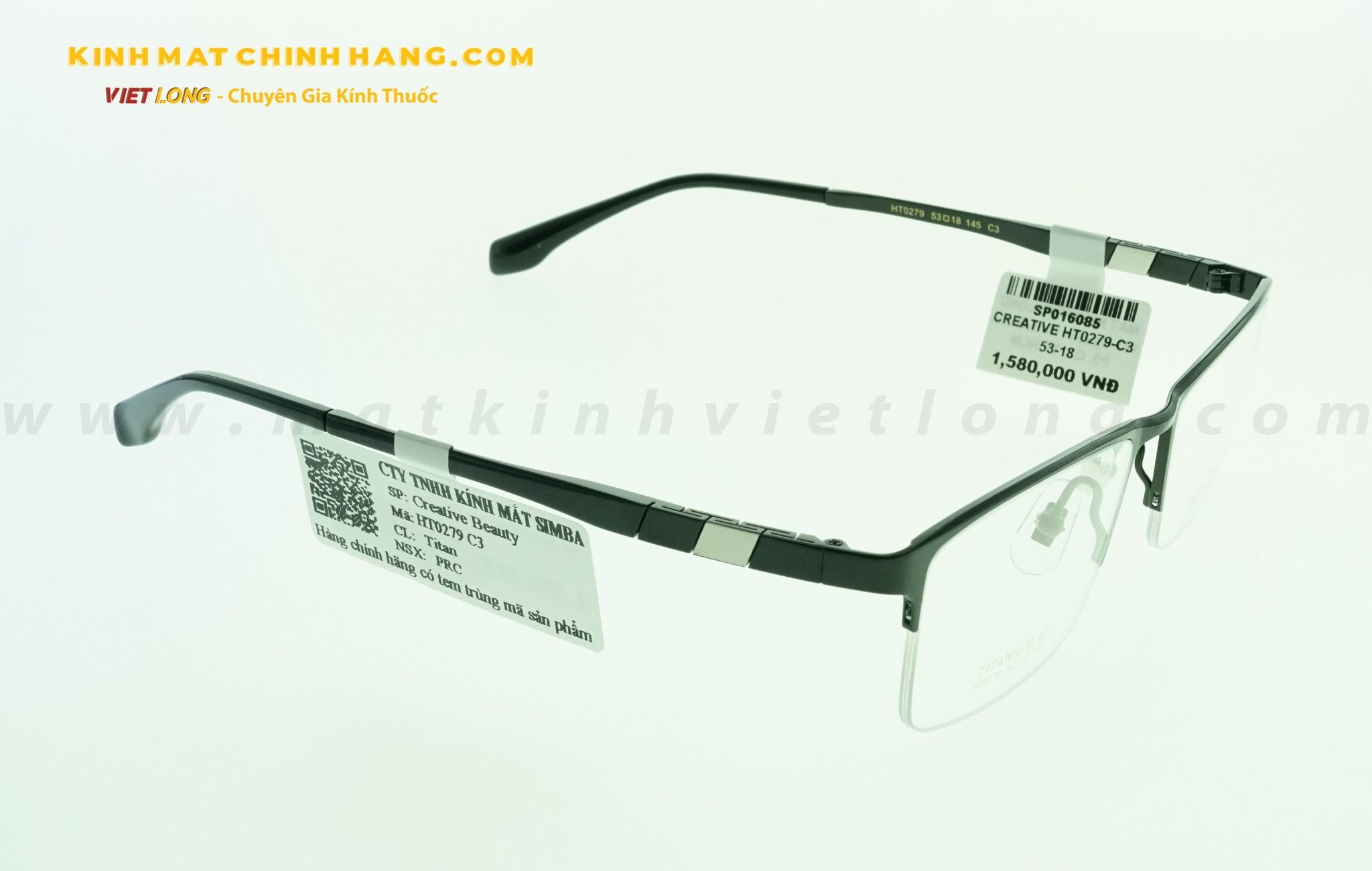  GỌNG KÍNH CREATIVE HT0279-C3 53-18 