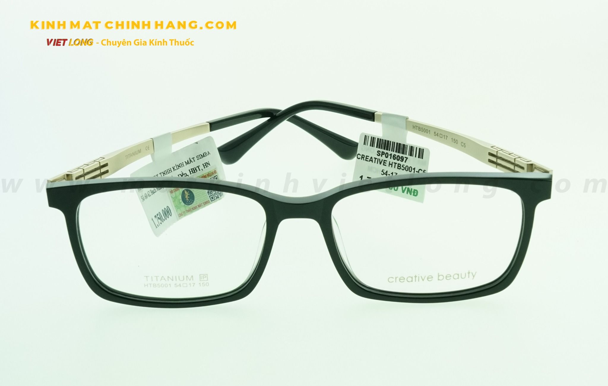GỌNG KÍNH CREATIVE HTB5001-C5 54-17