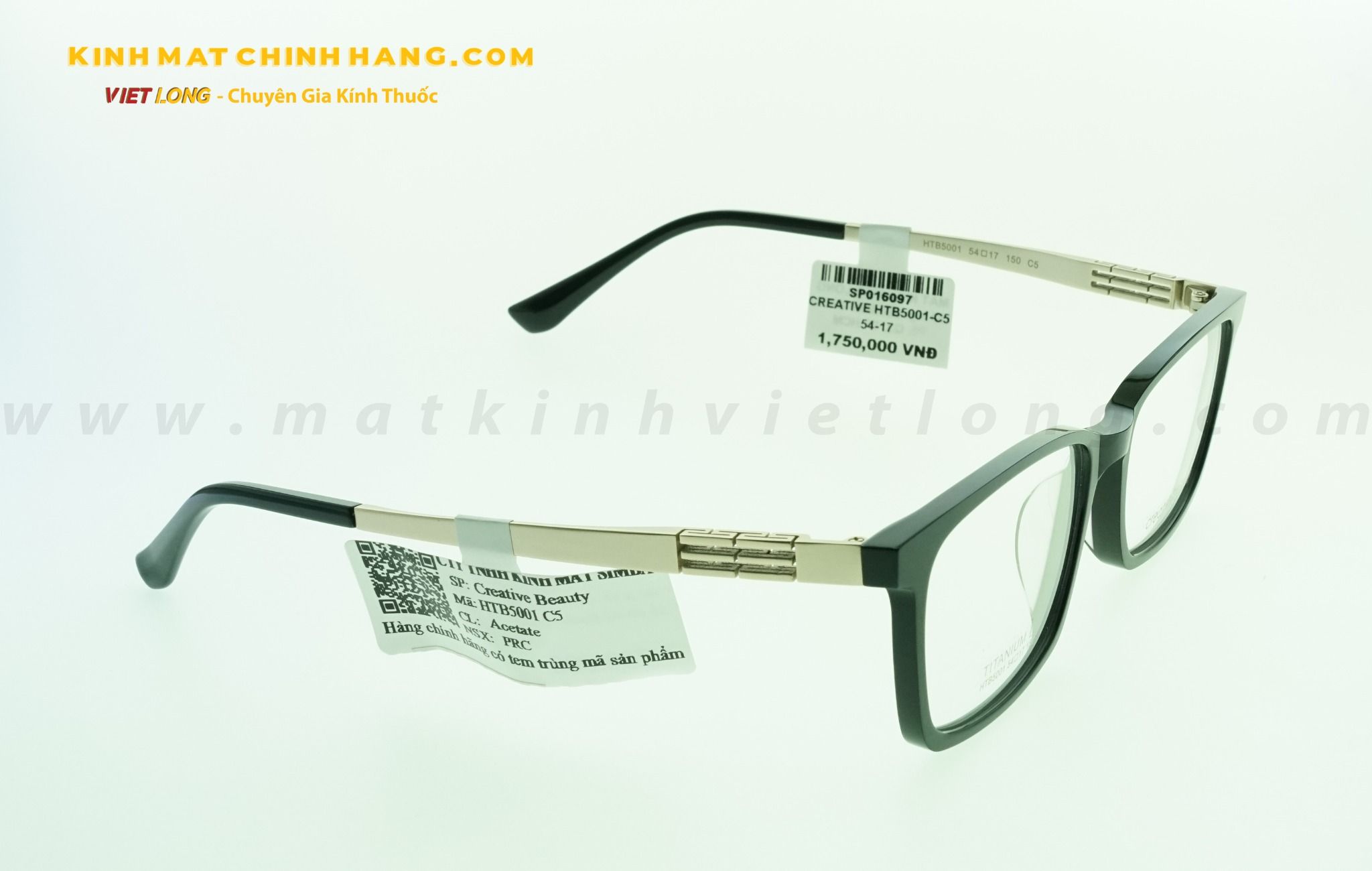 GỌNG KÍNH CREATIVE HTB5001-C5 54-17