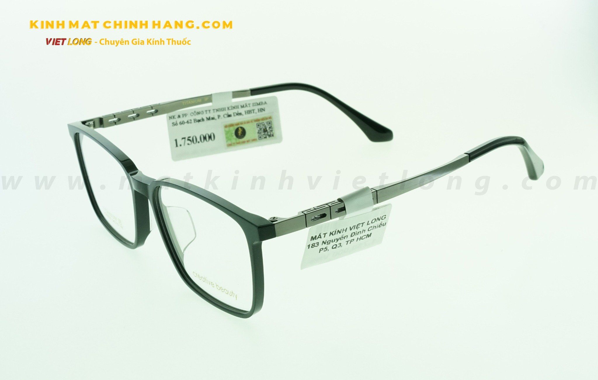 GỌNG KÍNH CREATIVE HTB5020-C2 54-16
