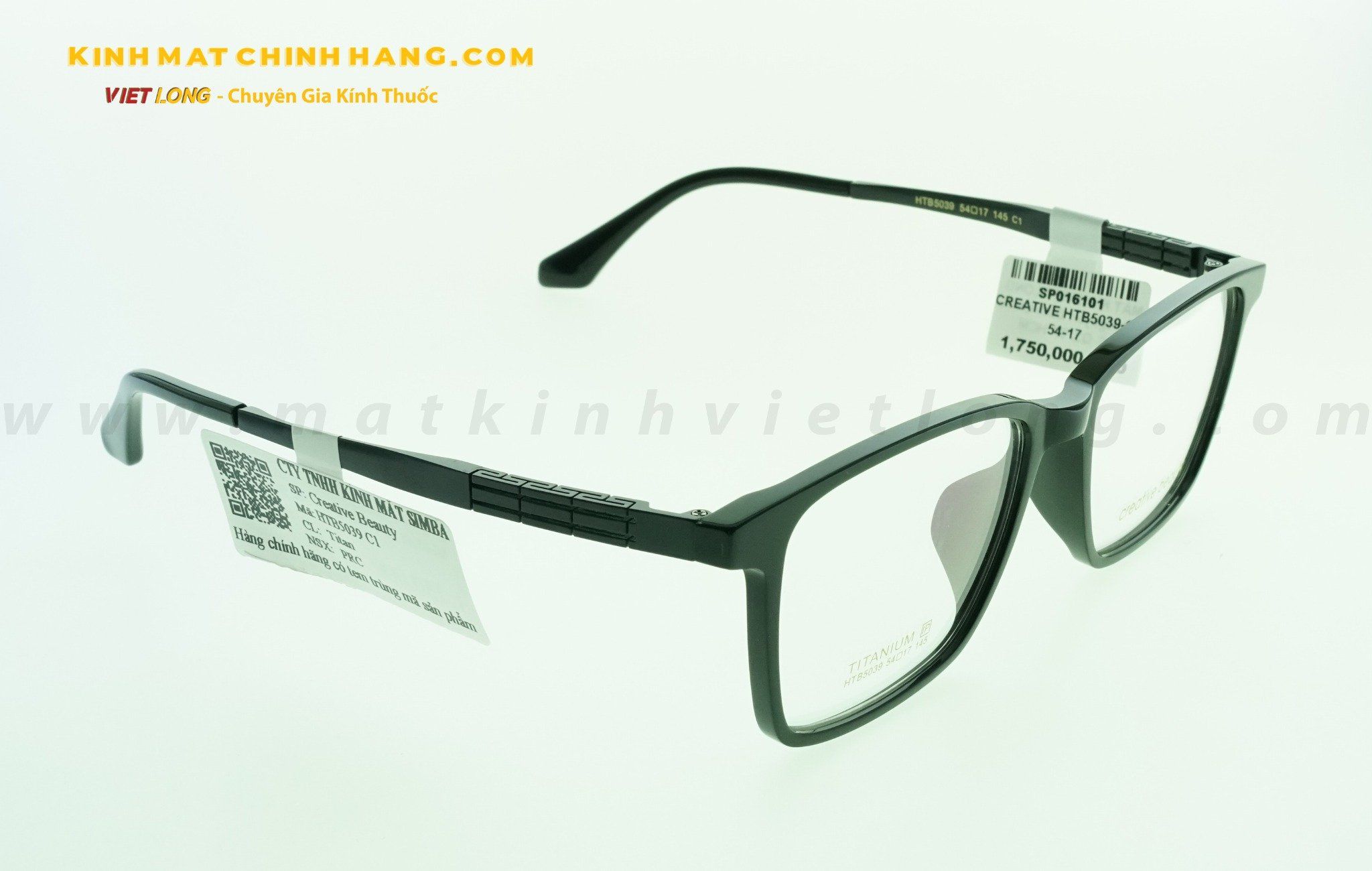 GỌNG KÍNH CREATIVE HTB5039-C1 54-17