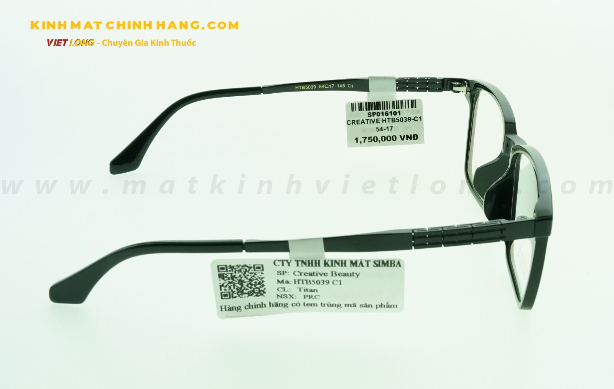 GỌNG KÍNH CREATIVE HTB5039-C1 54-17