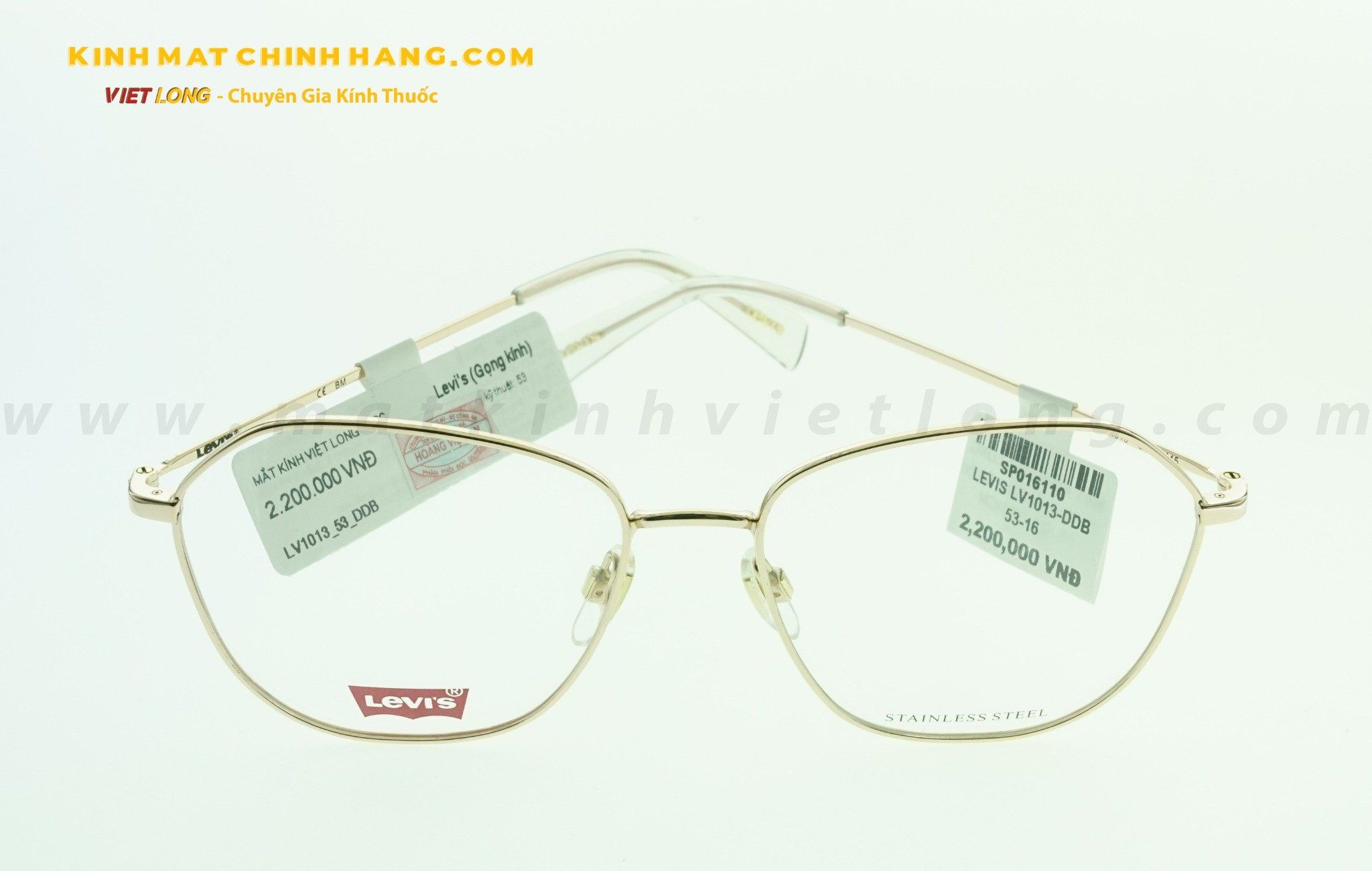  GỌNG KÍNH LEVIS LV1013-DDB 53-16 