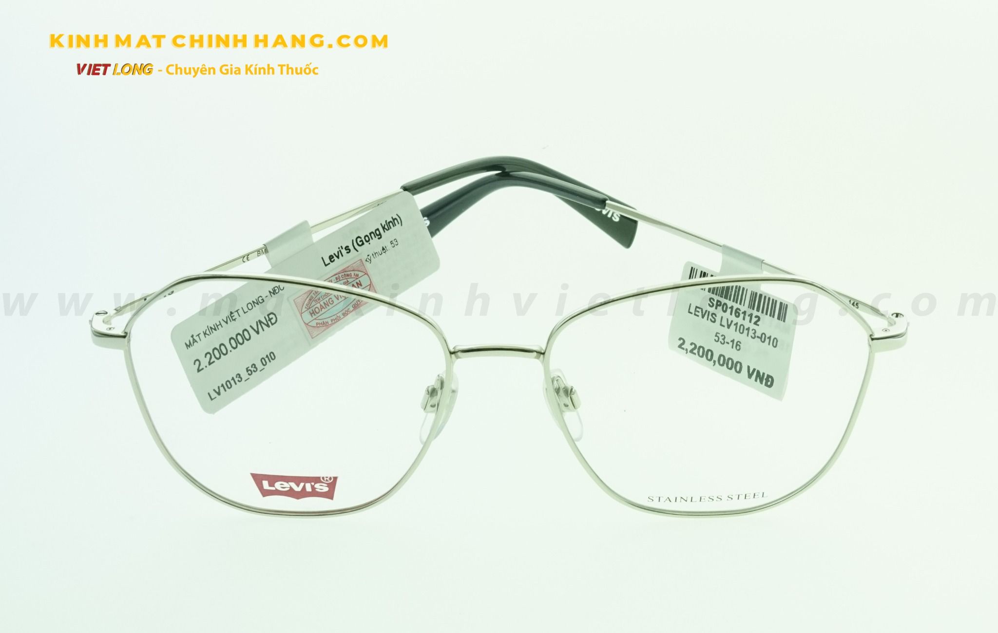  GỌNG KÍNH LEVIS LV1013-010 53-16 