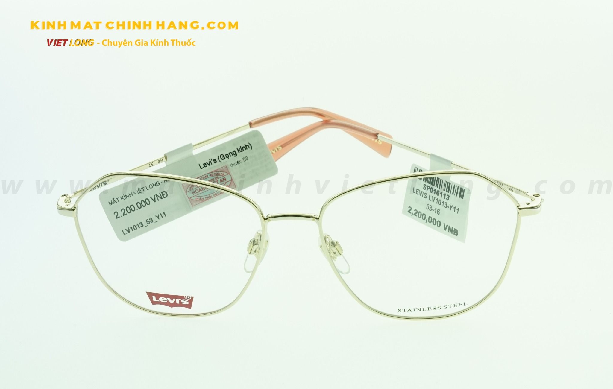 GỌNG KÍNH LEVIS LV1013-Y11 53-16
