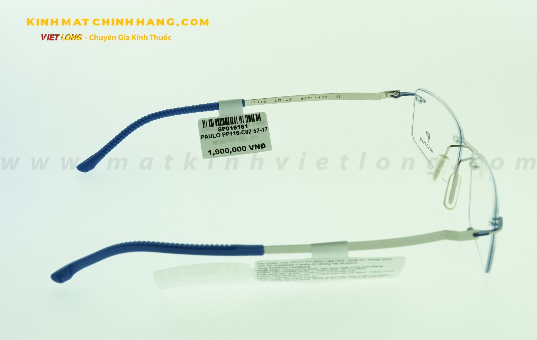GỌNG KÍNH PAULO PP116-C02 52-17