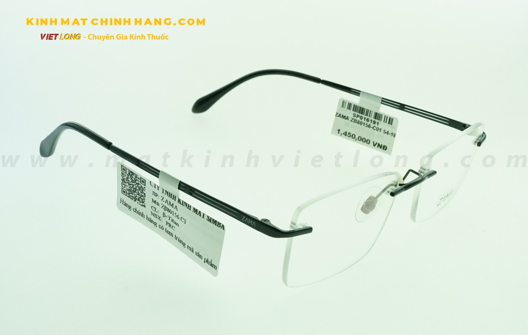 GỌNG KÍNH ZAMA ZB80156-C01 54-18