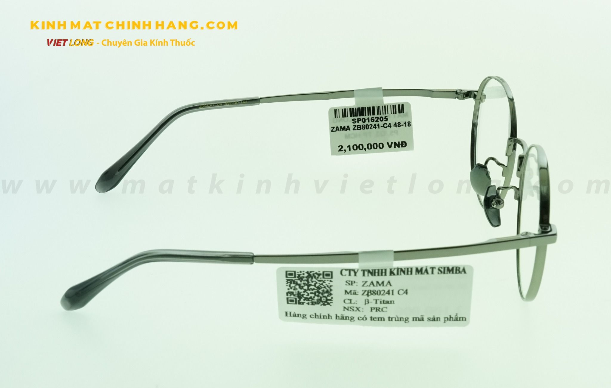 GỌNG KÍNH ZAMA ZB80241-C4 48-18