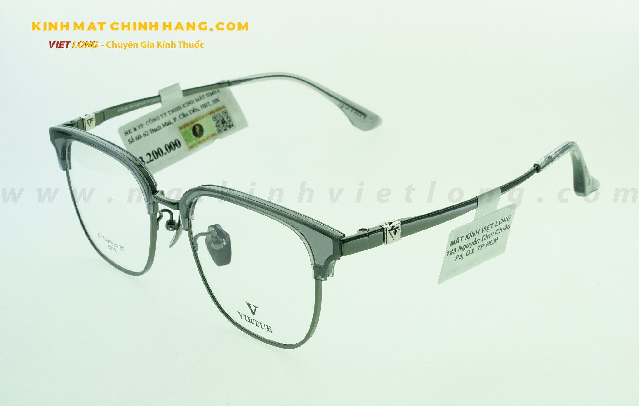 GỌNG KÍNH VIRTUE 6012-C4 52-19