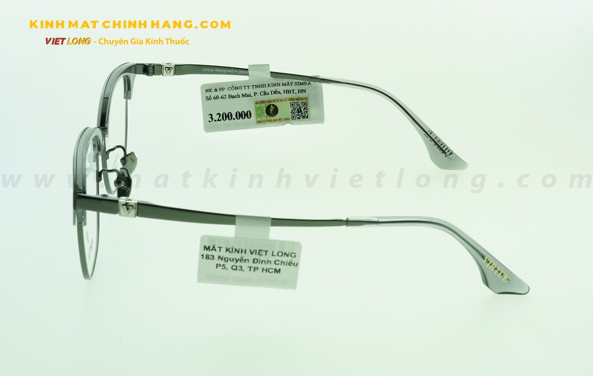 GỌNG KÍNH VIRTUE 6012-C4 52-19