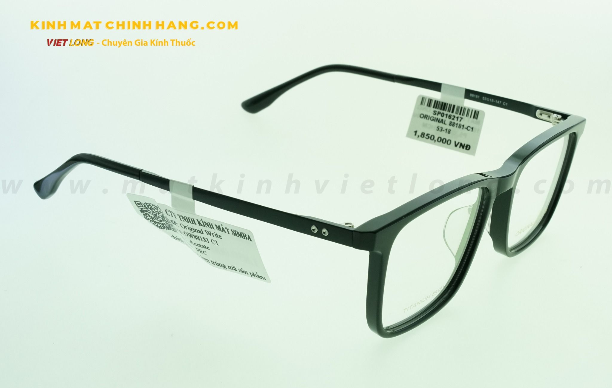 GỌNG KÍNH ORIGINAL 88181-C1 53-18