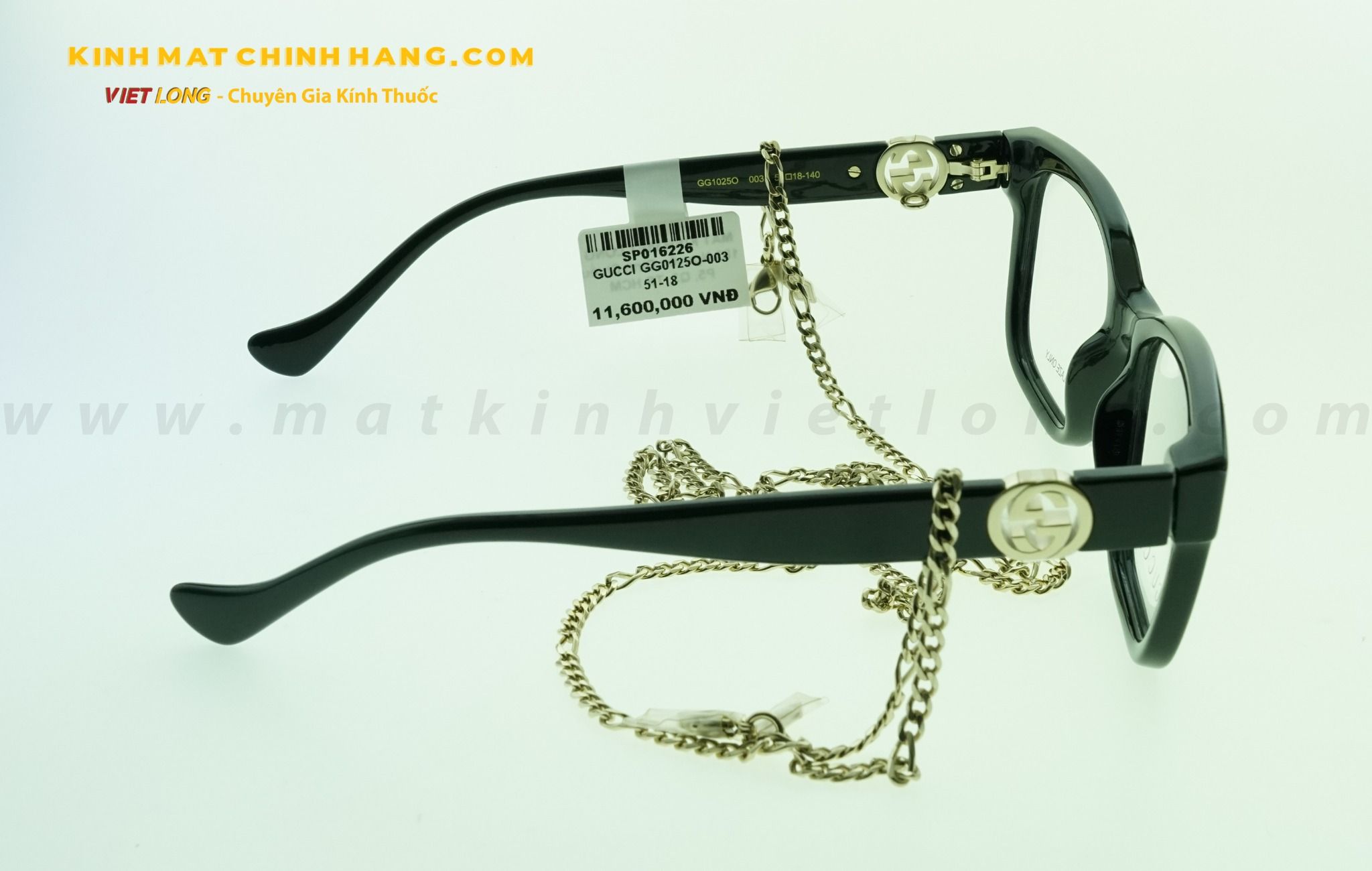 GỌNG KÍNH GUCCI GG1025O-003 51-18