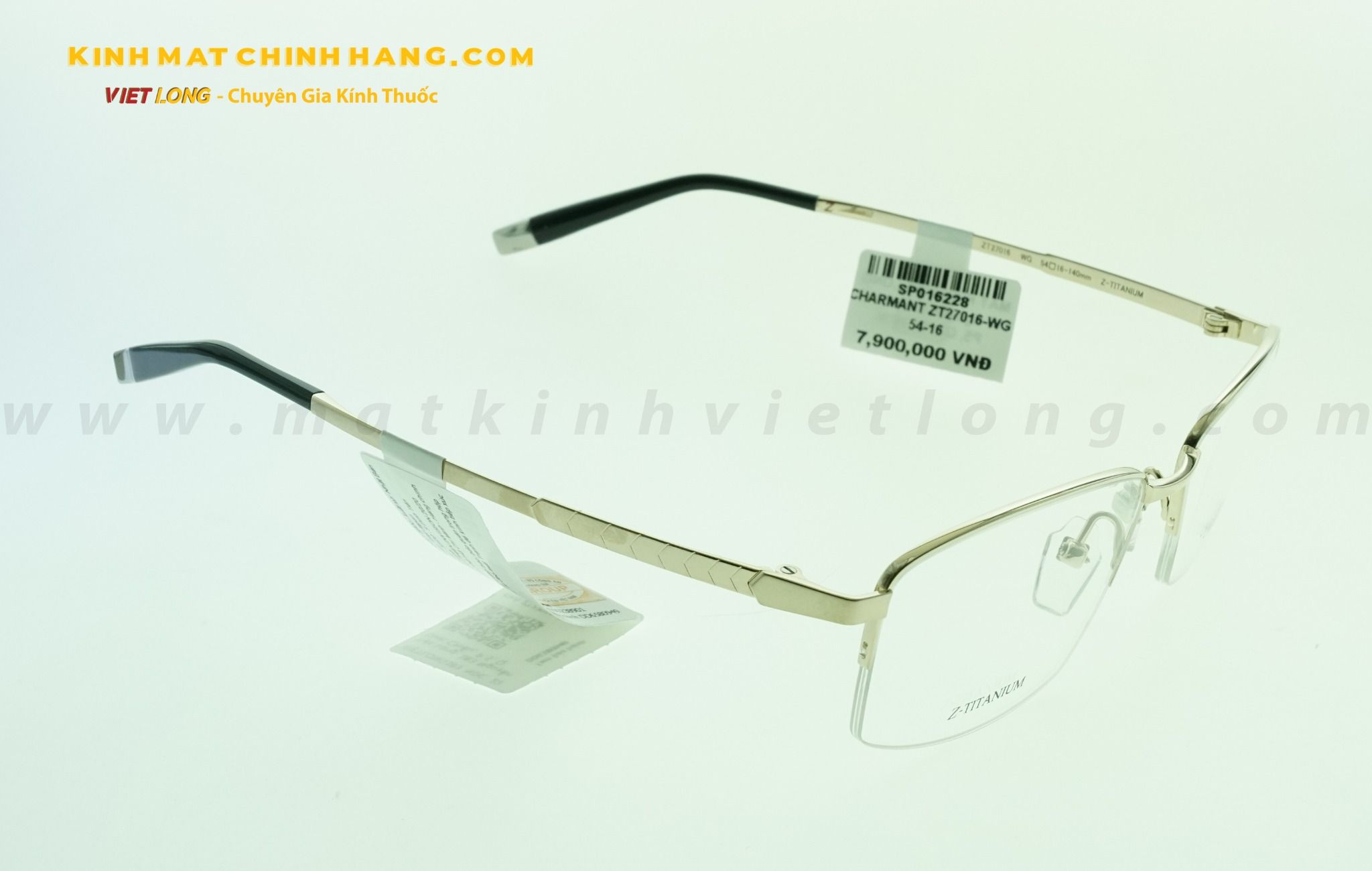  GỌNG KÍNH CHARMANT ZT27016-WG 54-16 