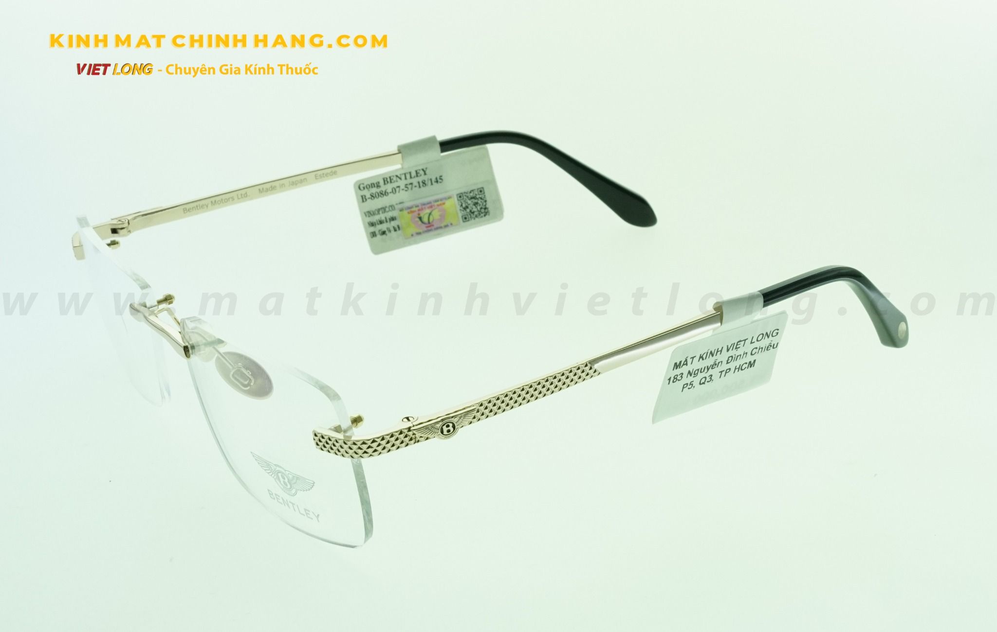 GỌNG KÍNH BENTLEY B-8086-C07 57-18